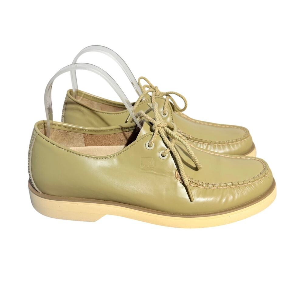 Vintage Sperry Top Sider Captain's Oxford Smoked Elk 0615930 Size 7.5M